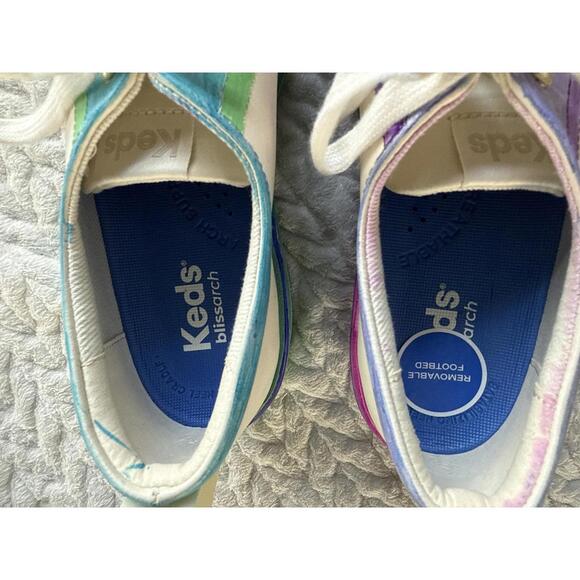 Keds Women's Sneakers with Colorful Platform Soles - Picture 3 of 8
